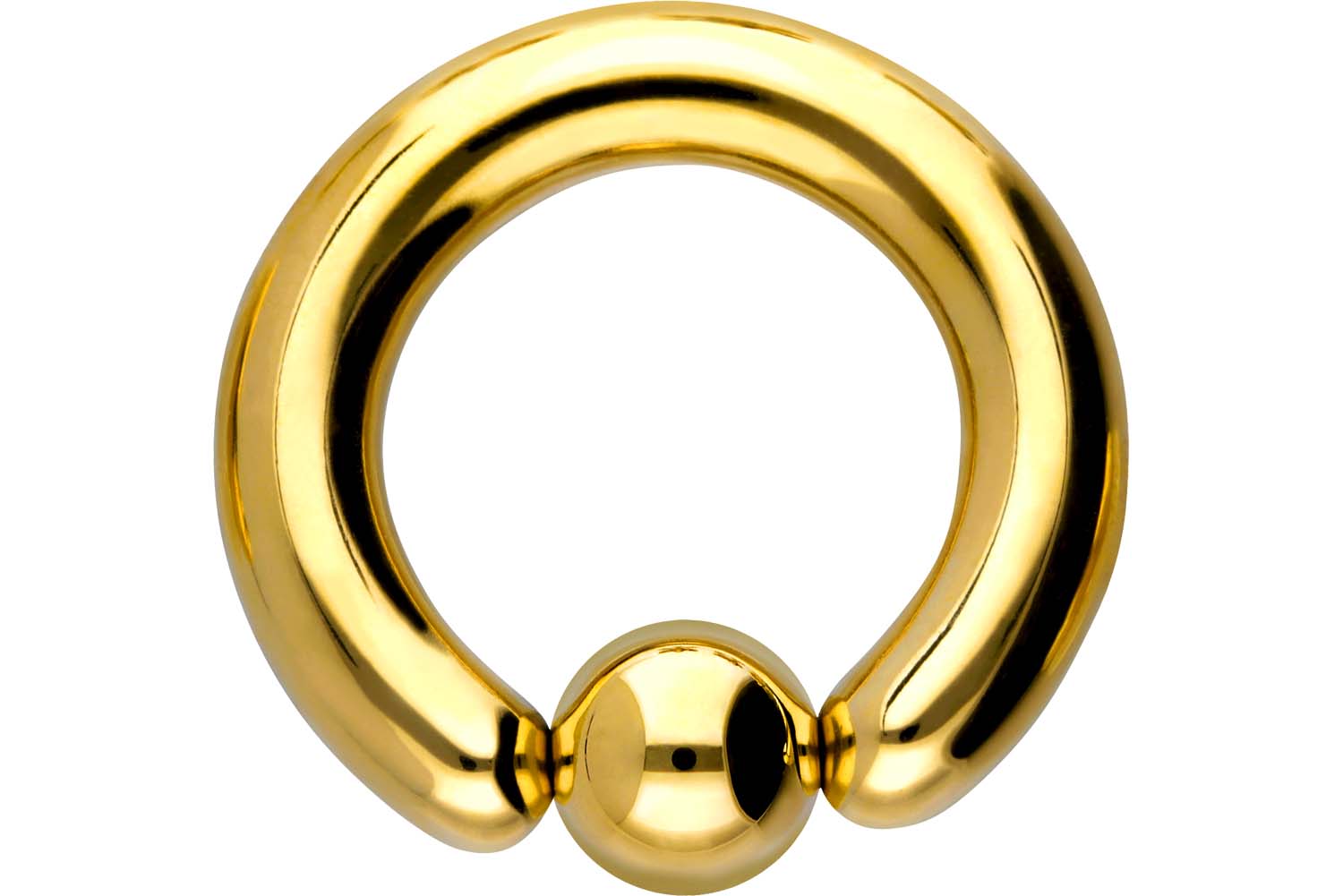 Chirurgenstahl Klemmkugelring Piercing